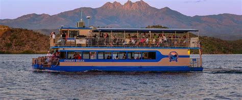 Desert belle cruises - Enjoy 90 Minute Narrated Cruises or Live Music Cruises aboard The Desert Belle Tour Boat on Saguaro Lake in Mesa, AZ. You’ll be entertained by our captains on the narrated cruises learning about the history, geology, geography and wildlife native to …